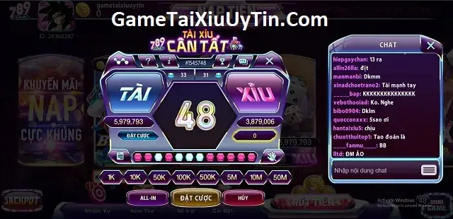 Top 4 Game Tài Xỉu Online 789Club